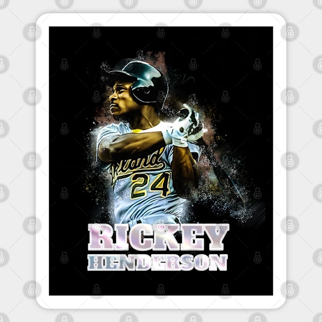 Rickey Henderson Magnet by mobilunik